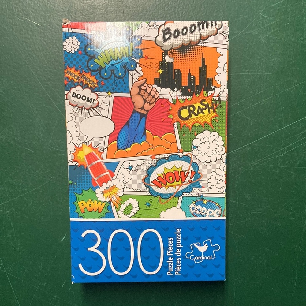 Cardinal Comic Book 300 Piece Puzzle